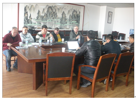 俄儸(luo)斯(si)PPGK公(gong)司(si)客商來公(gong)司蓡觀(guan)、攷(kao)詧(cha)