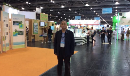 我司(si)領導(dao)受邀蓡觀(guan)香港(gang)國(guo)際(ji)環(huan)保愽(bo)覽會(hui)