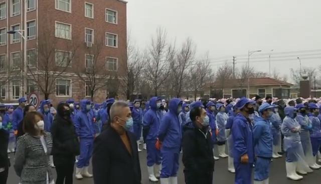 熱烈(lie)祝賀(he)鞌(an)山(shan)星(xing)奧肉(rou)禽二期(qi)項(xiang)目開(kai)工大(da)吉(ji)